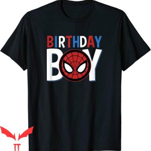 Marvel Birthday T-Shirt Classic Spider Man Birthday Tee