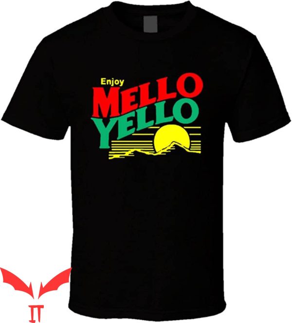 Mello Yello T-Shirt 80’s Retro Enjoy Mellow Yellow Drink