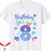 Mermaid Birthday T-Shirt Its My 8th Bday Mermaid Tee