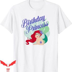 Mermaid Birthday T-Shirt Little Mermaid Ariel Birthday