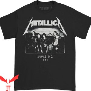 Metallica Damage Inc T-Shirt Metallica MOP Photo Tour Tee
