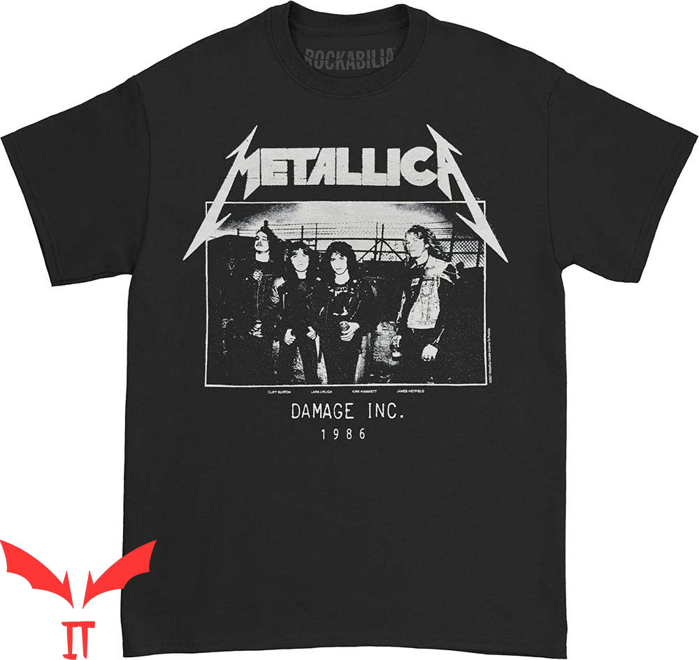 Metallica Damage Inc T-Shirt Metallica MOP Photo Tour Tee Metallica Damage Inc T-Shirt Metallica MOP Photo Tour Tee