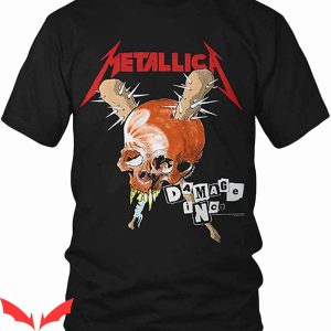 Metallica Damage Inc T-Shirt Tour Two-Sided Album Tee