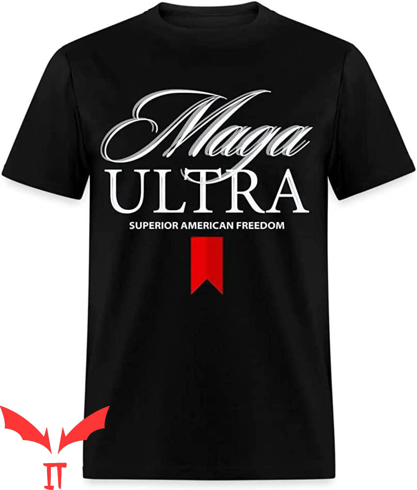Michelob Ultra T-Shirt Maga Ultra Beer Parody Maga King
