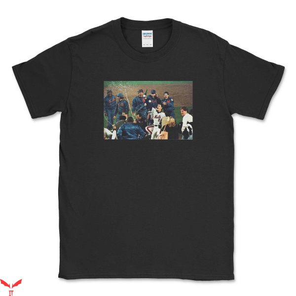 Mr. Met T-Shirt Mets Win The World Series 1986 Baseball