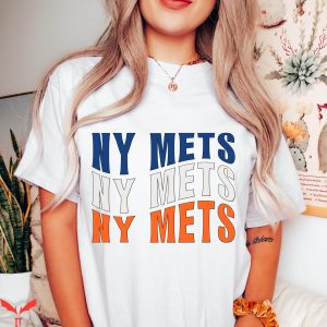 Mr. Met T-Shirt New York Mets Retro Baseball Vintage NYC