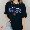 Mr. Met T-Shirt Vintage New York Mets Logo Mlb Baseball