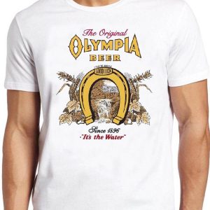 Olympia Beer T-Shirt B588 It’s The Water Vintage Trendy