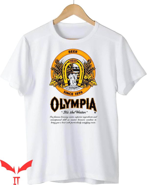 Olympia Beer T-Shirt Famous Beer Worldwide Funny Shirt