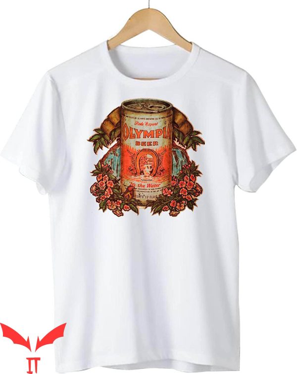 Olympia Beer T-Shirt Famous Beer Worldwide Trendy Shirt