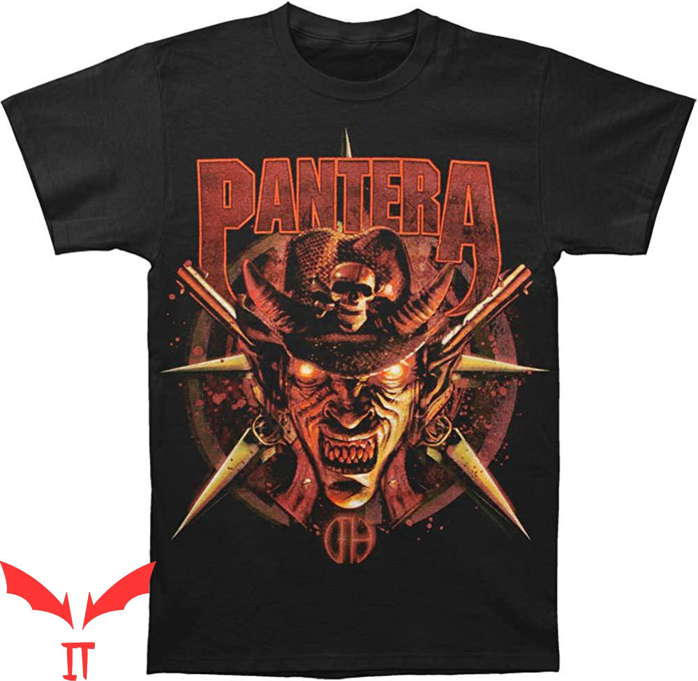 Pantera Cowboys From Hell T-Shirt Heavy Metal Band Album Pantera Cowboys From Hell T-Shirt Heavy Metal Band Album