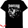 Pantera Cowboys From Hell T-Shirt Heavy Metal Band Circle
