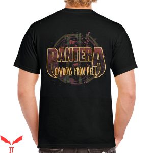 Pantera Cowboys From Hell T-Shirt Vintage Heavy Metal Music
