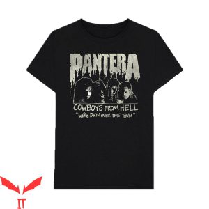 Pantera Cowboys From Hell T-Shirt We’re Takin Over This Town
