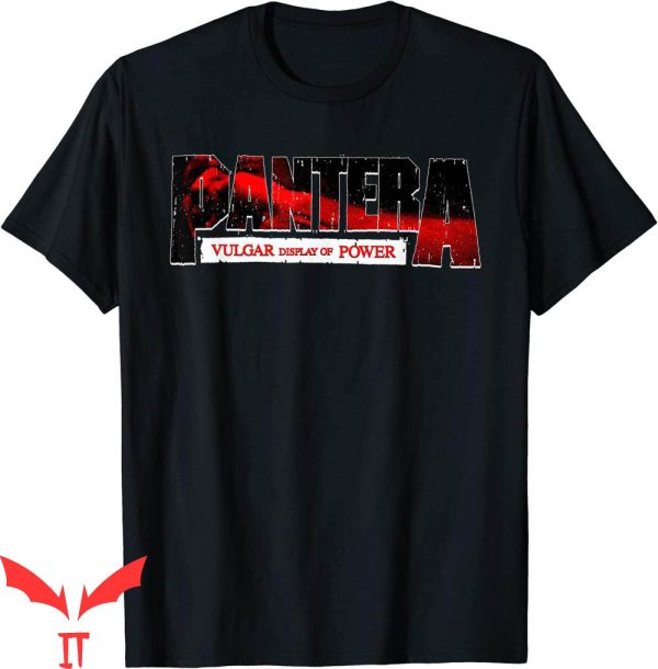 Pantera Vulgar Display Of Power T-Shirt Metal Band Logo