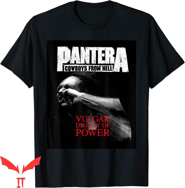 Pantera Vulgar Display Of Power T-Shirt Metal Band Tee