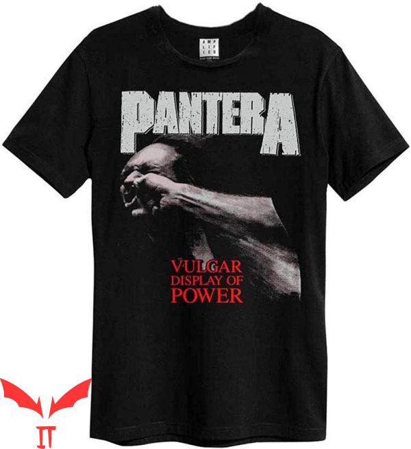 Pantera Vulgar Display Of Power T-Shirt Metal Band Trendy