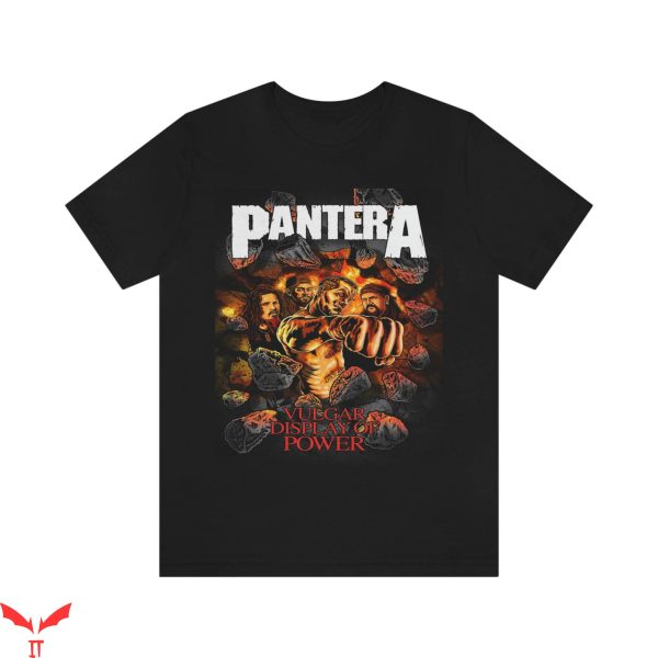 Pantera Vulgar Display Of Power T-Shirt Metal Band Vintage