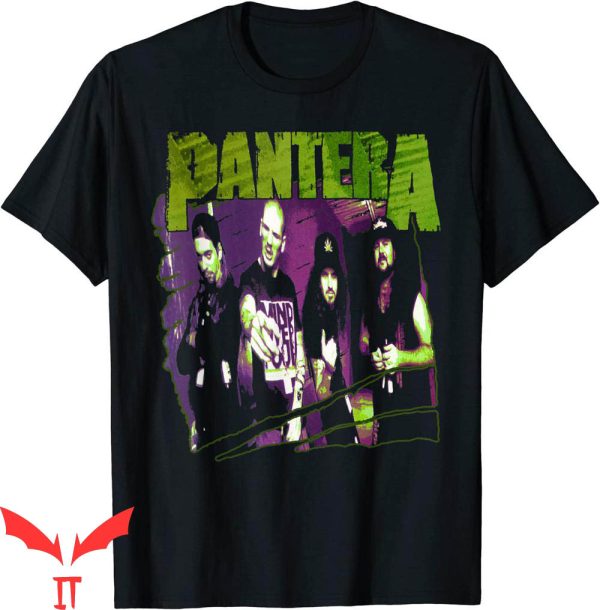 Pantera Vulgar Display Of Power T-Shirt Vintage Group Sketch