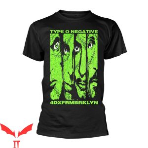 Peter Steele T-Shirt Type O Negative Faces Metal Singer