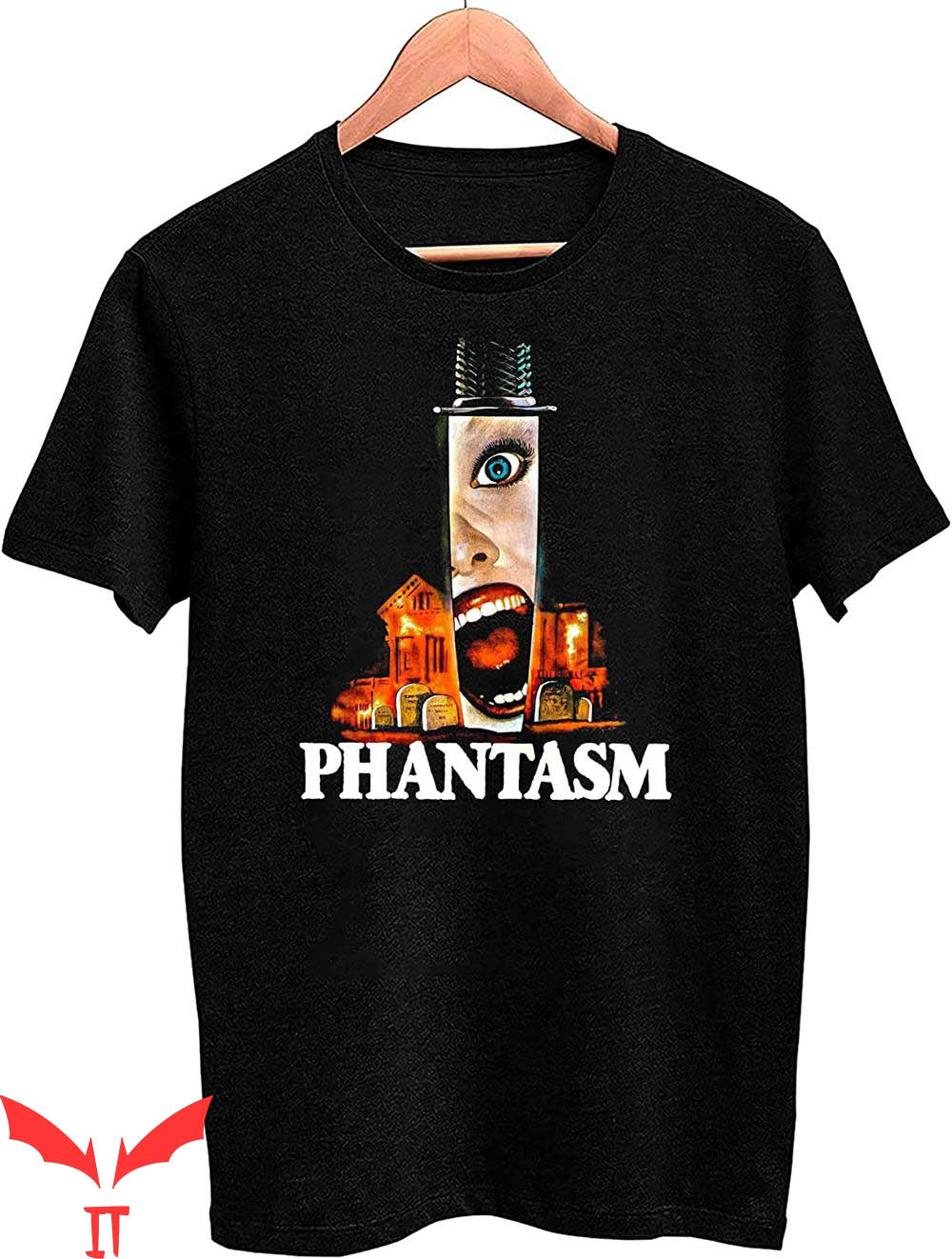 Phantasm T-Shirt Horror Movie Novelty Halloween Tee Phantasm T-Shirt Horror Movie Novelty Halloween Tee