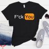 Porn Hub T-Shirt Fck You Adult Humor Sexy Funny Cool Tee