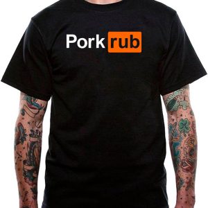 Porn Hub T-Shirt Pork Rub Pornhub Parody Offensive Sexual