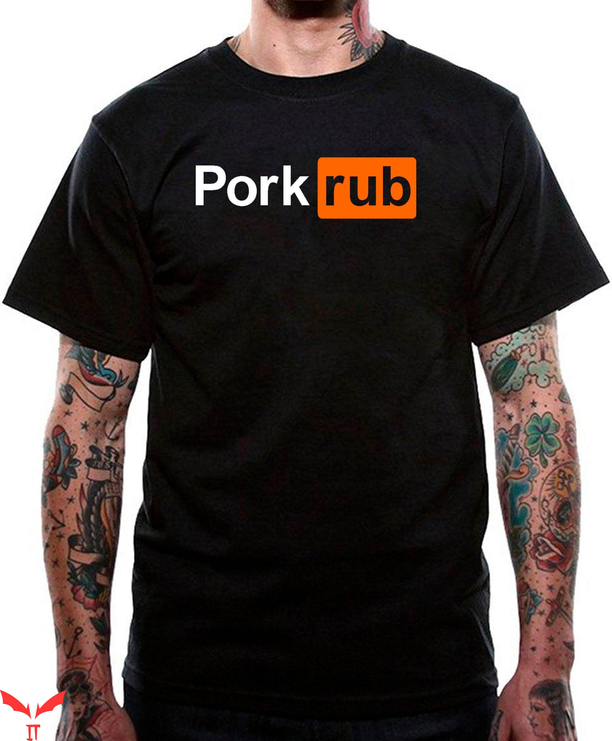 Porn Hub T-Shirt Pork Rub Pornhub Parody Offensive Sexual