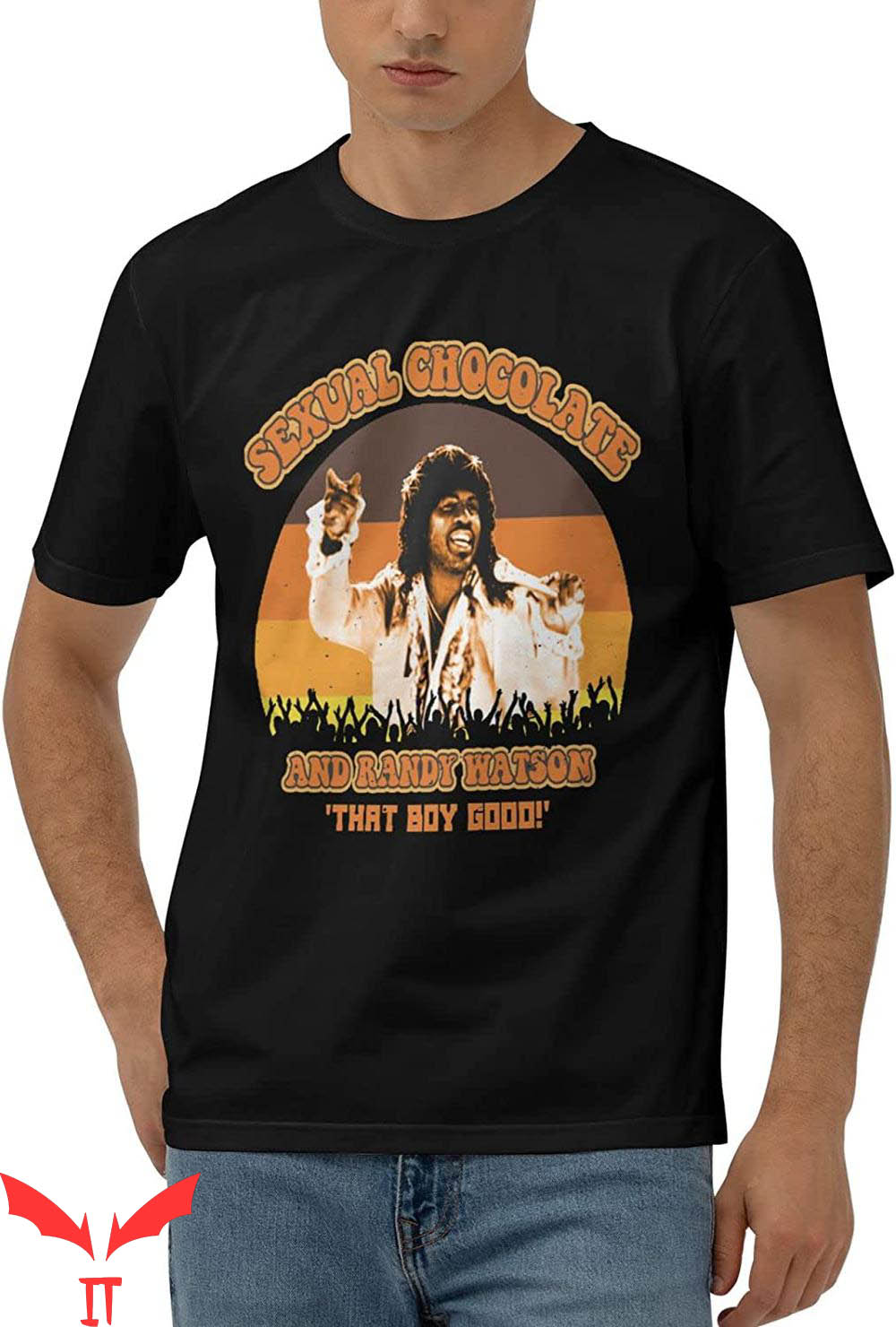 Randy Watson T-Shirt Sexual Chocolate Cool Parody Tee Randy Watson T-Shirt Sexual Chocolate Cool Parody Tee