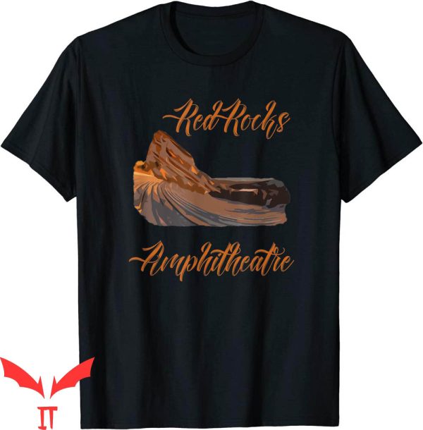Red Rock T-Shirt Amphitheatre Amphitheater Colorado