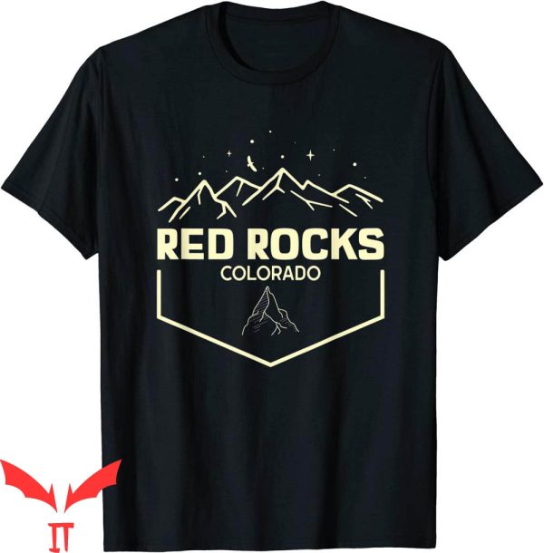Red Rock T-Shirt Colorado Epic Moonlight Beautiful Nature