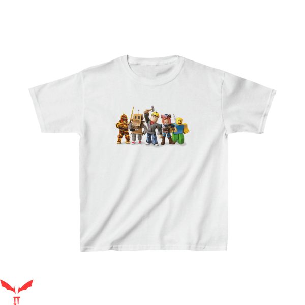 Roblox Birthday T-Shirt Funny Video Roll Playing Game Tee
