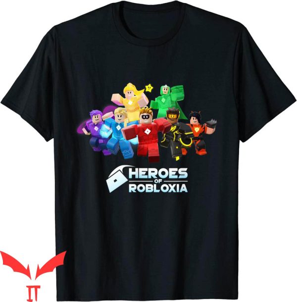 Roblox Birthday T-Shirt Heroes Of Robloxia Tee Shirt