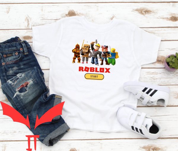 Roblox Birthday T-Shirt Trendy Video Roll Playing Game Tee