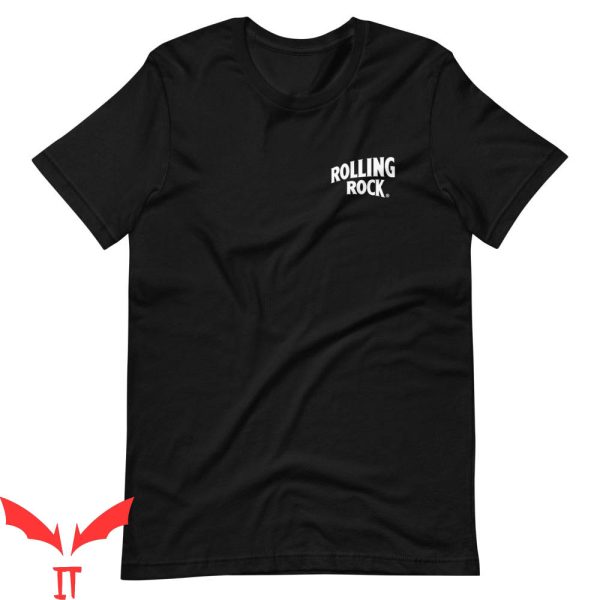 Rolling Rock T-Shirt Classic Beer Logo Cool Tee Shirt