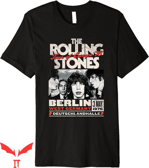 Rolling Stoned T-Shirt The Rolling Stones Berlin 76 Vintage