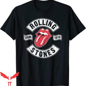 Rolling Stoned T-Shirt The Rolling Stones Tour 1978 Tee