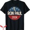 Ron Paul T-Shirt 2024 Libertarian Political Cool Style Tee