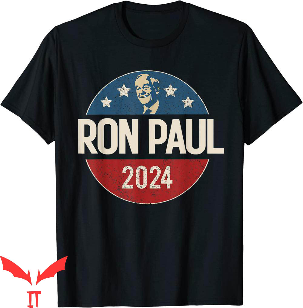 Ron Paul T-Shirt 2024 Libertarian Political Cool Style Tee Ron Paul T-Shirt 2024 Libertarian Political Cool Style Tee