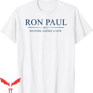 Ron Paul T-Shirt For President 2012 Campaign Logo Tee