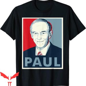 Ron Paul T-Shirt Vintage Libertarian Political Trendy Tee