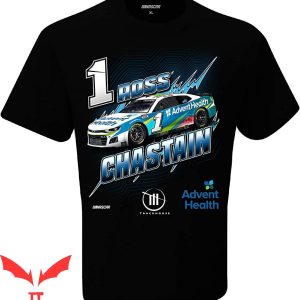 Ross Chastain T-Shirt 1 Advent Health Racing Car Trackhouse