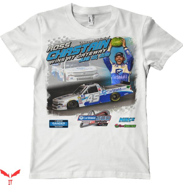 Ross Chastain T-Shirt Man On A Mission Wins At Gateway Niece