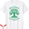 Samhain T-Shirt Green Tree Of Life Irish Celtic Halloween