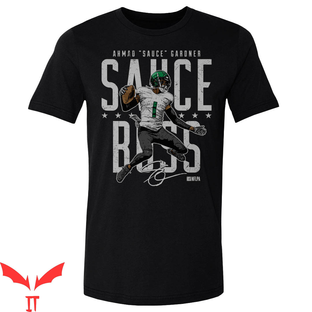 Sauce Gardner T-Shirt Ahmad Sauce Boss New York Jets