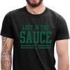 Sauce Gardner T-Shirt Lost In The Sauce Football Sports