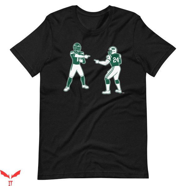 Sauce Gardner T-Shirt Sauce And Revis Jets Football Tee