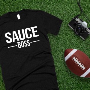 Sauce Gardner T-Shirt Sauce Boss Cooking Dad Barbecue Grill