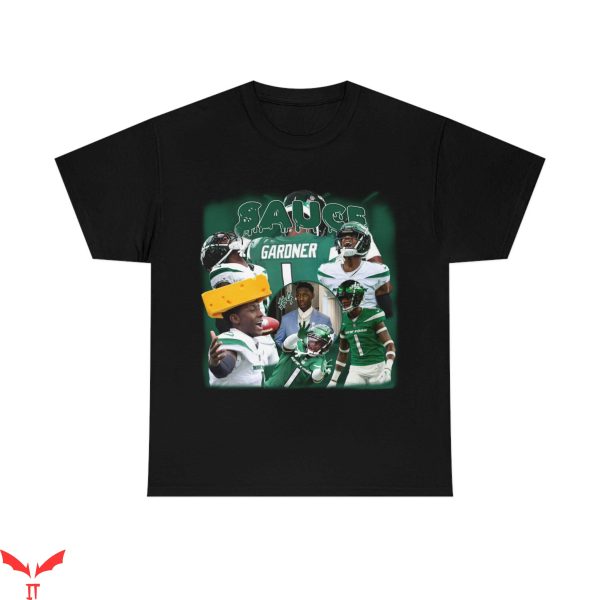 Sauce Gardner T-Shirt Vintage Football Sporty Retro Tee