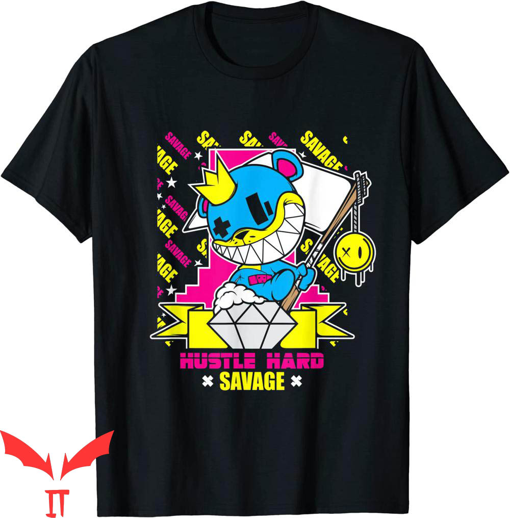 Savage Bear T-Shirt Hip Hop Teddy Bear Gang Hipster Hustle Savage Bear T-Shirt Hip Hop Teddy Bear Gang Hipster Hustle